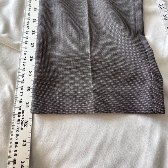 Perry Ellis Men's Flat Front Slim Fit Casual Dress Pant Gray Trouser Size‎ 32x32 - Picture 10 of 13